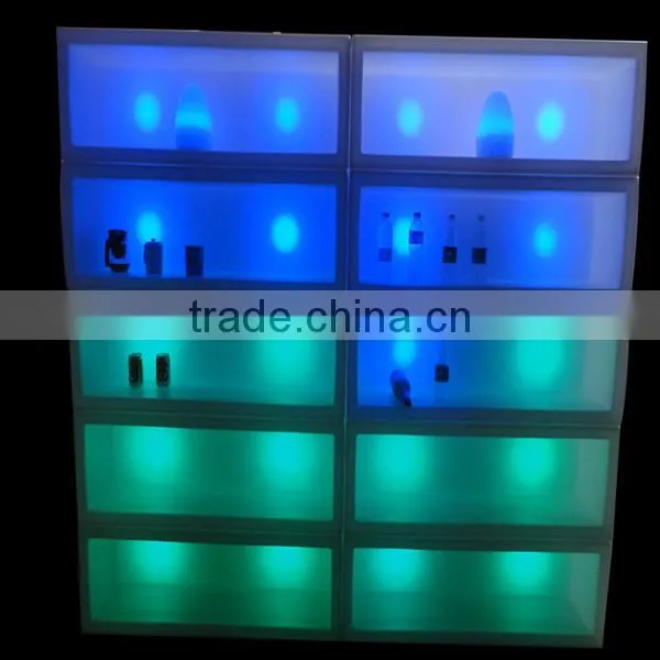 Glow Cabinet Wine Rack/LED Bar Cabinet 40x40xH40CM photo-5