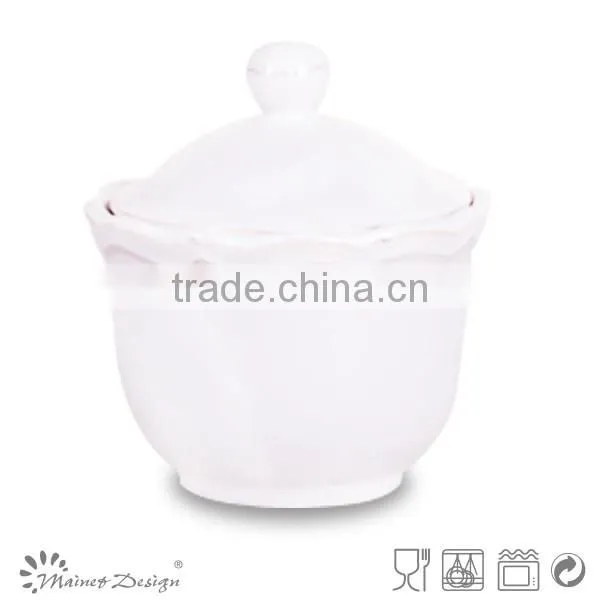 Christmas Ceramic Two-tone Sugar and Creamer Emboss Top Selling Factory photo-3