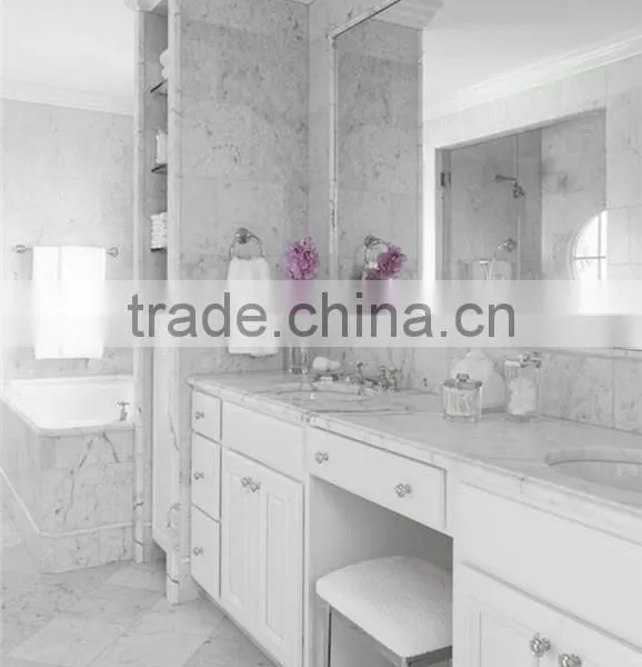 Manufaturer Flooring Designs Natural Stone White Marble Tile Price in India photo-2