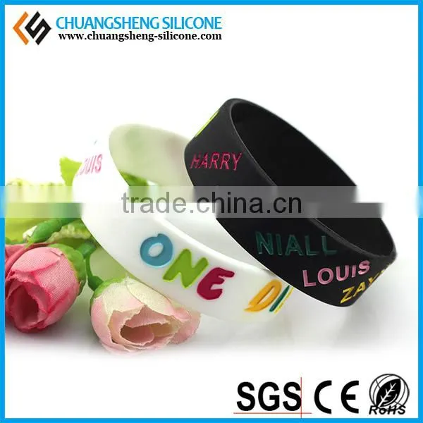 Summer Popular Silicone Bracelet, Promotional Wristband photo-5