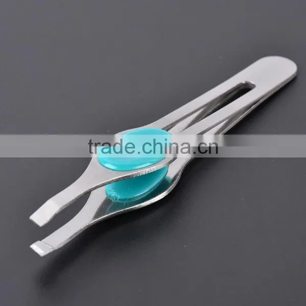 Wholesale Specifications of Various Styles Eyebrow Tweezers, Oblique Mouth photo-3