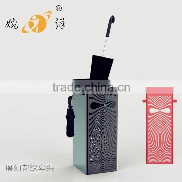 Fashion Hollow Hotel Multifunction Metal Umbrella Stand photo-6