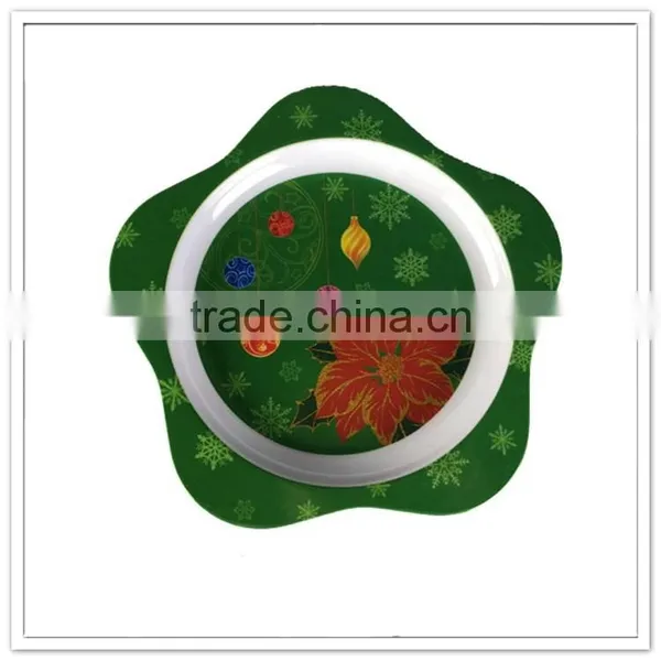 Dishwasher Safe Fiestaware Products Eco-friendly Square Tableware Christmas Dishes Set photo-2