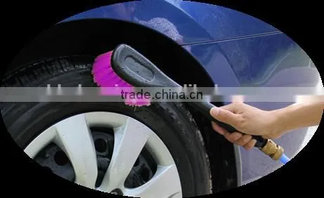 Factory Price Water Flow Through Car Wash Brush for Wheel photo-2