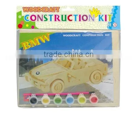 Wood Craft Construction Kit-car,car Toy,wooden Toy