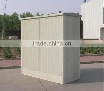 FRP Fiberglass Composite Assembled Electrical Distribution Box With Customizable Sizes photo-2