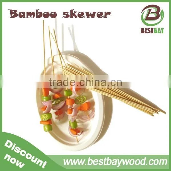Grill Kebab Bamboo Bbq Skewers,bamboo Skewers and Toothpicks,bamboo Skewers Wholesale photo-4
