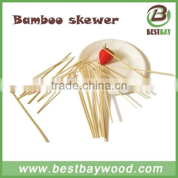 Natural Round Bamboo Skewers/bamboo Skewer In Bag/ Bamboo Bbq Skewer Wholesales photo-3