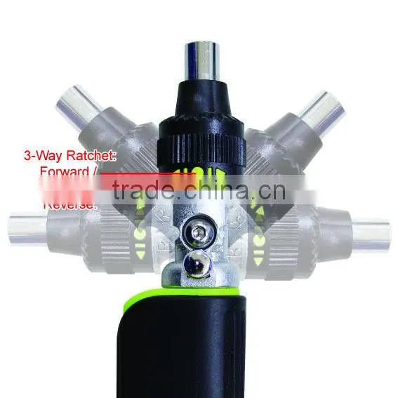 16pcs 5-Way Ratchet Screwdriver Set photo-2