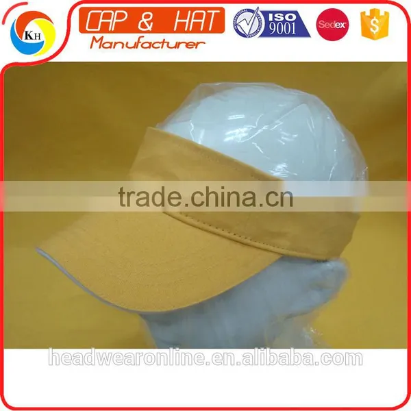 Personal Design Promotinal Customized 100% Cotton Sports Sun Visor Sport Cap photo-3