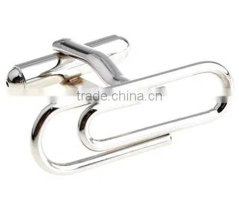 Paper Clip Cufflink Chinese Cuff Link Manufacturer and Supplier