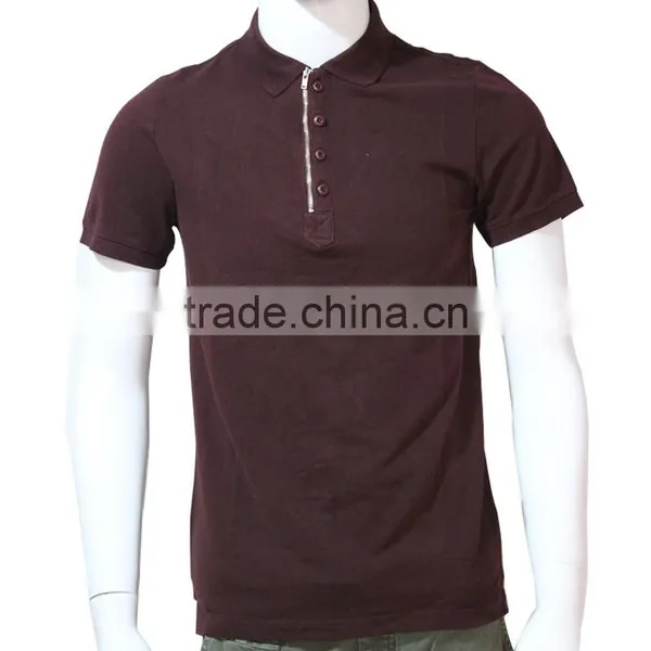 Wholesale Fashion Button Polo Shirt photo-2