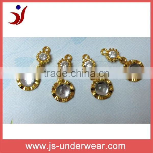 Fashion Underwear Two Pearls Pendant Garment Accessory