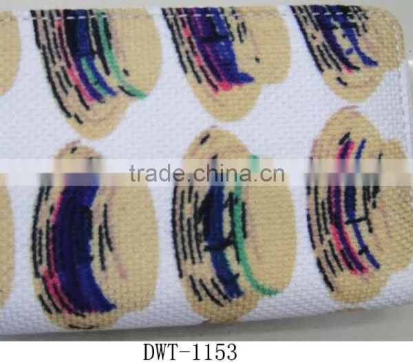 2016 Hot Popular Wallet With Hat Shoe Printing photo-5