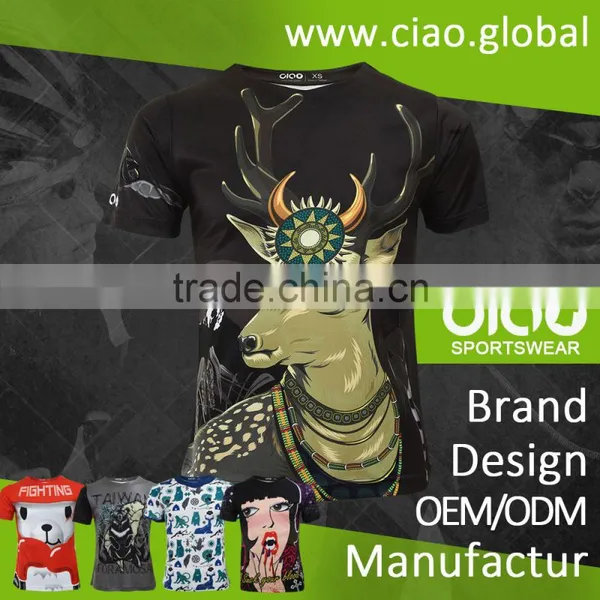 Ciao Original Heat Transfer T-shirt Manufactures in Guangzhou for Retailer photo-5