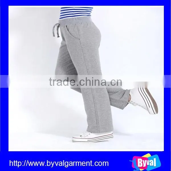 2015 New Arrival Custom Dry Fit Sweat Pants Womens Wholesale Yoga Pants photo-4