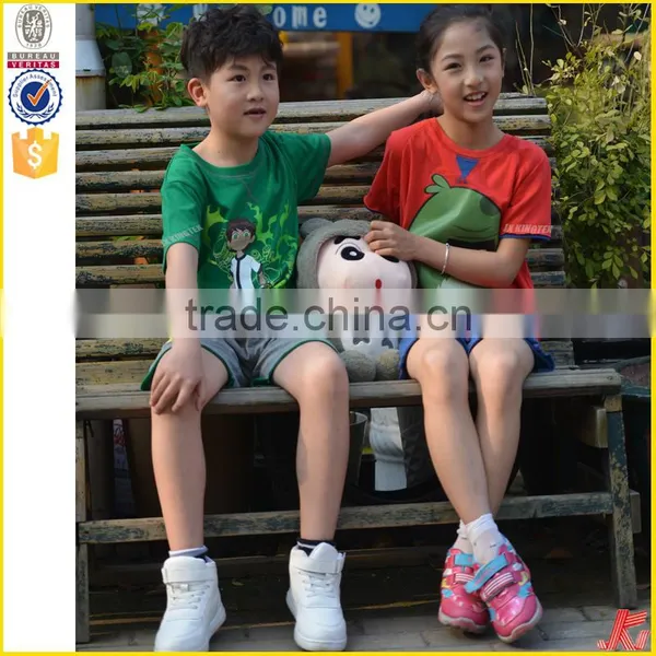 Hot Sale Wear Cute Pattern Cotton t Shirt for Kids photo-5