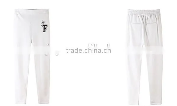 Female Black Knitting Leisure Trousers of Radish photo-6