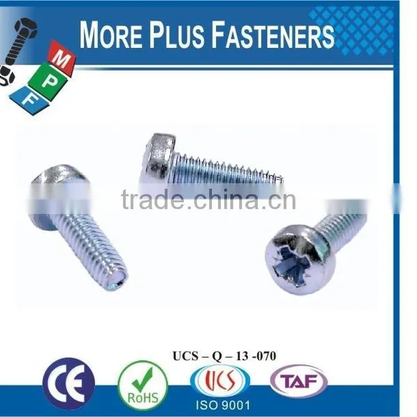 Made in Taiwan Carbon Steel Self Tapping Thread Rolling Tapping Screw Taptite Screw photo-2