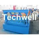 5.5 Kw Main Motor Power Color Steel Roof Wall Panel Roll Forming Machine For Roofing