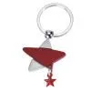 Star Keychain, Star Metal Keychain, Star Keyring, Star Metal Keyring