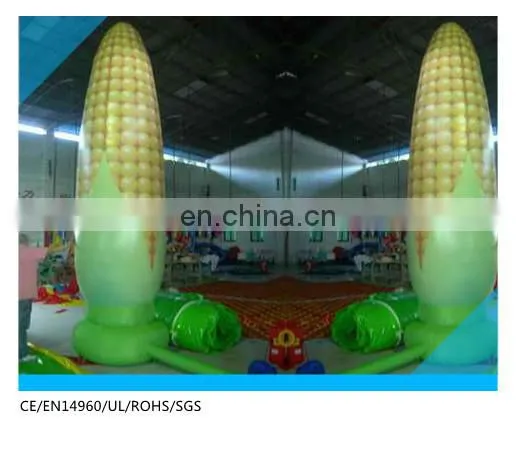giant inflatable corn for corn exhibition ,inflatable vegetables arch for sale