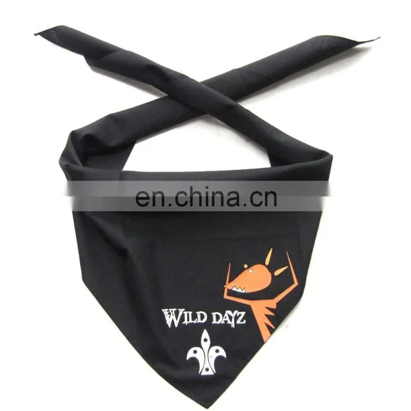Wholesale Cotton Triangle Dog Bandana Custom Cute Pet Bandana Custom Printed Promotional Doggie Pet Scarf photo-4