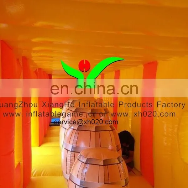 Hot Sell Theme Amusement Park PVC Tarpaulin Inflatable Giant Beer Cowboy Fun City photo-4