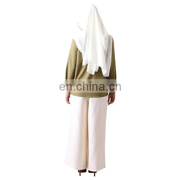 Traditional Women Wear Latest Design Muslim Long Sleeve Top Islamic Clothing photo-4