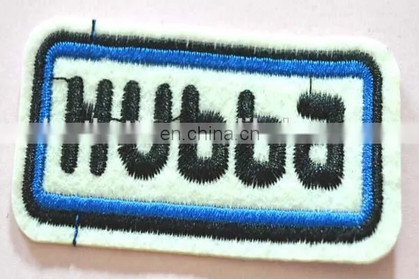 High Grade Custom Woven Labels for Clothing,center Folded Woven Label photo-2