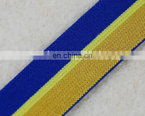 Fashionable Design Gold and Blue Elastic Band, Elastic Ribbon Wholesale photo-6