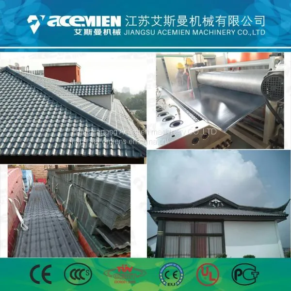 Plastic Roofing Making Machinery photo-3