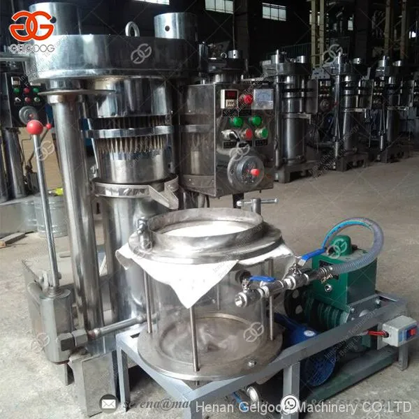 Hydraulic Olive Oil Press Machine Automatic Professional Oil Press for Peanut Soybean Sesame photo-4
