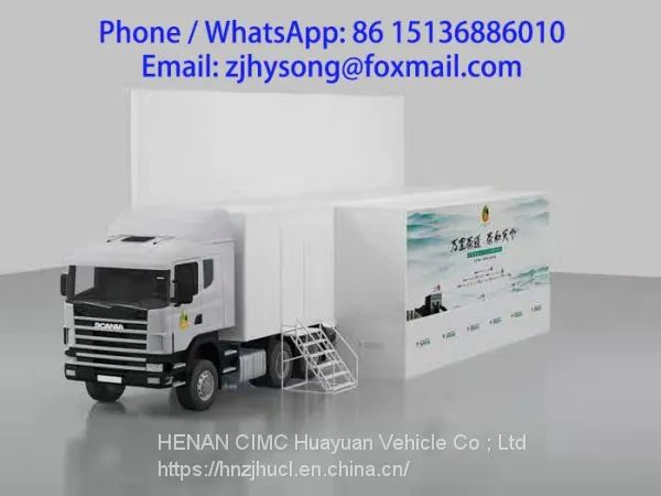 13 m Mobile LED Advertising Stage Truck photo-4