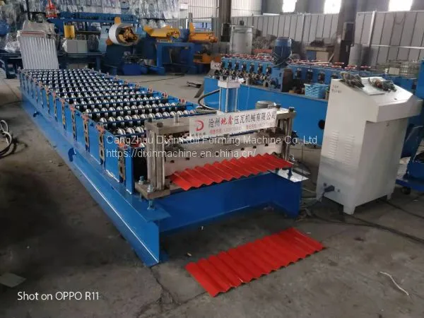 Roofing Tile Corrugated Sheet Roll Forming Machine Price for Factory Price photo-3