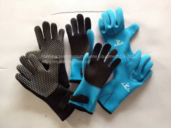 Zemin 3mm Antiskid Adhesive Professional Diving Gloves photo-2