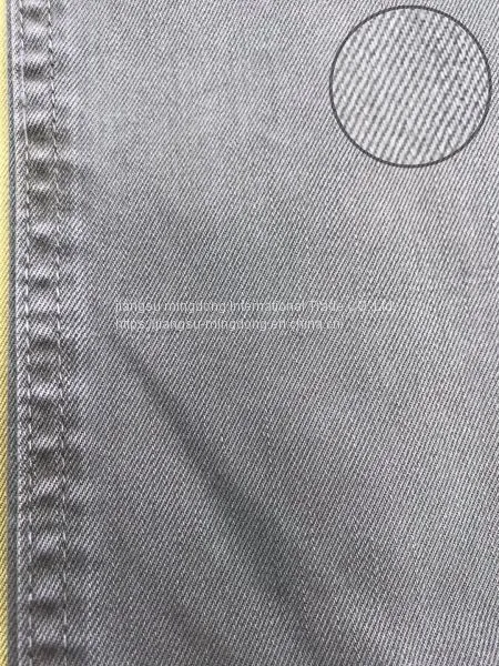 72%Cotton 28%Nylon Slub Twill Fabric photo-2