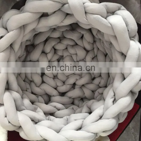 Chunky Knit Braid Tube Yarn Cat Bed Cat Nest photo-4