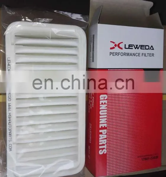 China Auto Parts Manufacturer Car Air Filter 17801-22020 17801-0D010 for AVENSIS 2003-2008 photo-6