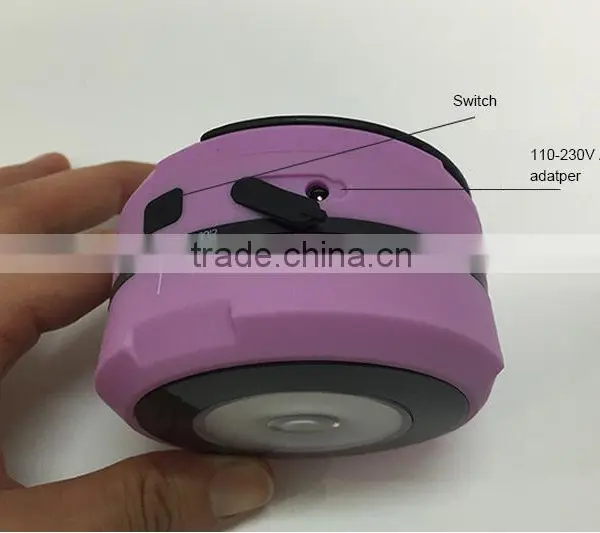 Camping Lantern With Phone Charger /Hand Crank Dynamo Lantern USB Rechargeable /Mini Collapsible LED Lantern photo-5