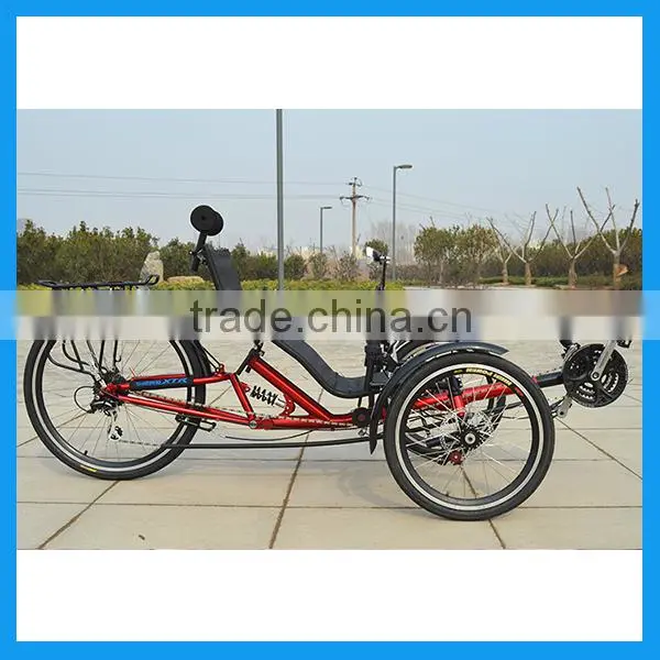 Two Front Wheel Folding Recumbent Trike For Adult photo-5