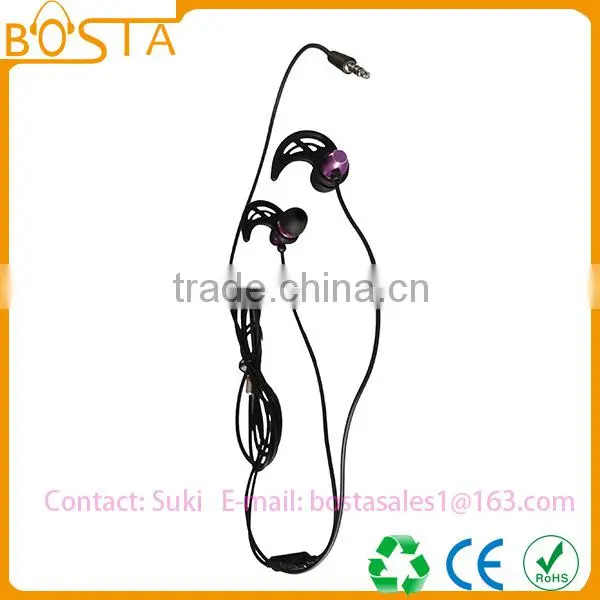 Micro Bottom Price Cute 3.5mm New Fashion Smile Pattern Earphone For MP3 MP4 photo-2