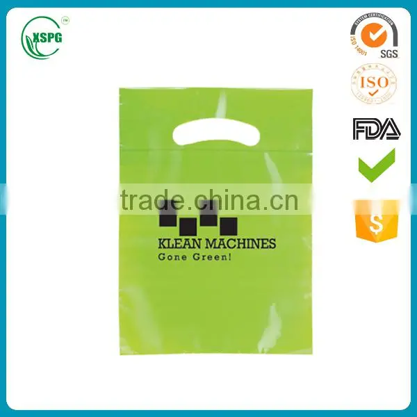Colorful pe Plastic Flat Die Cut Bags for Shopping Use photo-3