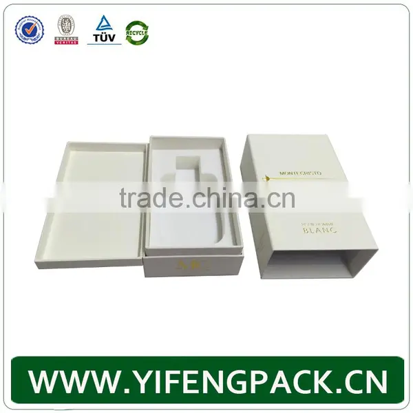 Custom Cardboard White Large Rigid Paper Gift Boxes With Eva Insert photo-2