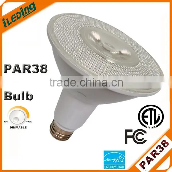 ETL Energy Star Dimmable PAR38 LED Bulb