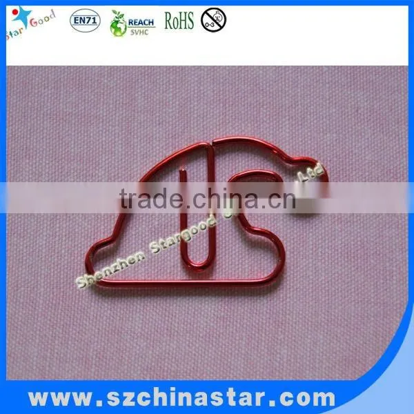 Souvenir Santa Claus Paper Clip With PET Coated Iron Wire photo-5