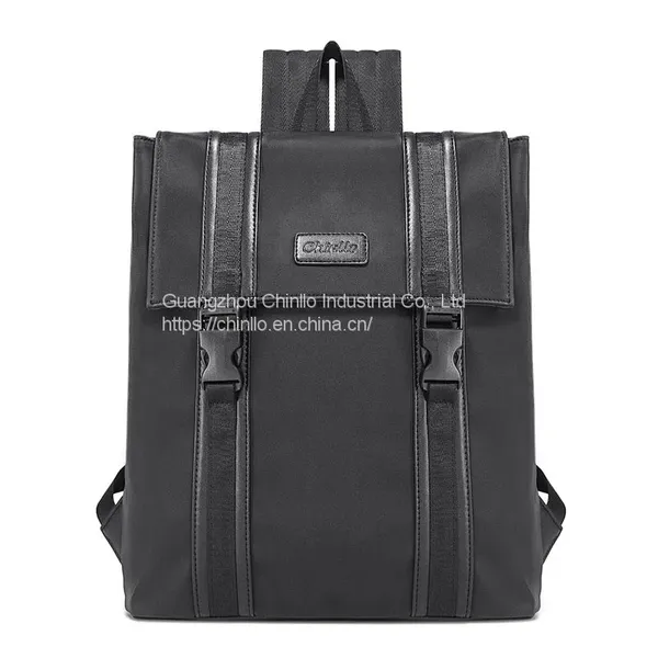 Hot Sale Men And Women Leisure Black Business Comfortable Travel Backpack Top Quality Polyester Bag China Suppliers CLG18-101