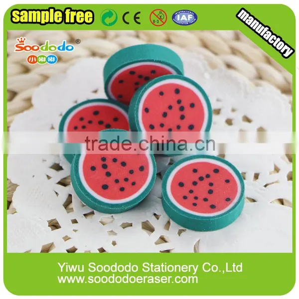 Watermelon Cute Eraser Gift Extruded Promotion Stationery photo-3