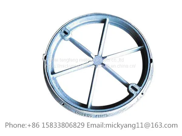 Ductile Iron Concrete Filled Manhole Cover photo-2