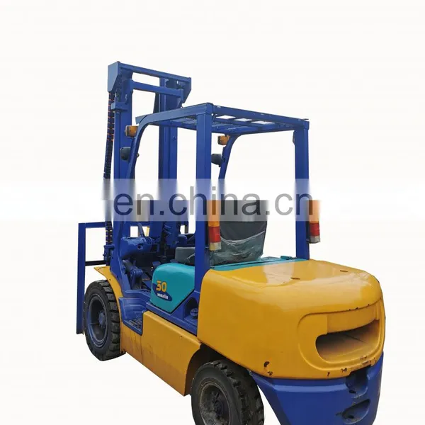 Secondhand Original Fork Truck Komatsu 3 Ton Diesel Forklift With Nice Condition photo-2